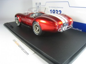 AC SHELBY COBRA 427 MKII 1965 1/18 SOLIDO (RED/WHITE)