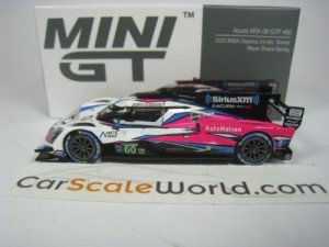 ACURA ARX-06 GTP #60 WINNER IMSA 24H DAYTONA 2023 MEYER SHANK RACING 1/64 MINI GT