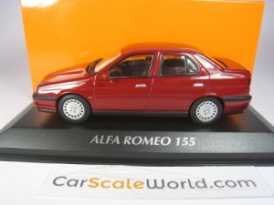 ALFA ROMEO 155 1992 1/43 MINICHAMPS (RED)