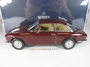 ALFA ROMEO 2000 GTV 1973 1/18 NOREV (MAROON)