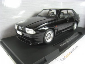 ALFA ROMEO 75 TURBO EVOLUZIONE 1/18 MCG (BLACK)