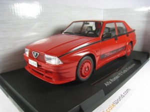 ALFA ROMEO 75 TURBO EVOLUZIONE 1/18 MCG (RED)