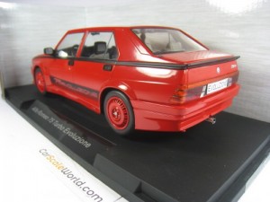 ALFA ROMEO 75 TURBO EVOLUZIONE 1/18 MCG (RED)