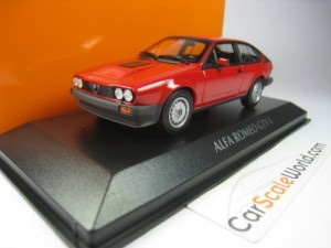 ALFA ROMEO GTV 6 1983 1/43 MAXICHAMPS (RED)