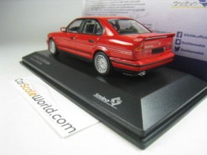 ALPINA B10 BITURBO - BMW 5 SERIES E34 1/43 SOLIDO (ALPINA RED)