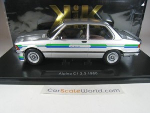 ALPINA C1 2.3 - BMW E21 1/18 KK SCALE (SILVER METALLIC)