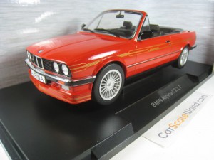 BMW ALPINA C2 2.7 E30 CABRIOLET 1/18 MCG (RED)
