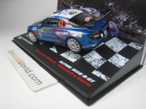 ALPINE A110 R-GT RALLYE DE MONTE CARLO 2021 E. GUIGOU 1/43 IXO ALTAYA