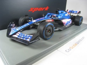  Spark 18S750 Alpine A522#14 Fernando Alonso BWT Formula One F1  Monaco GP (2022) con vitrina acrílica modelo 1/18 : Arte y Manualidades