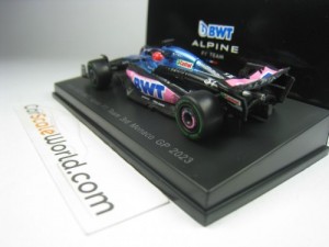 ALPINE A523 3RD MONACO GP 2023 ESTEBAN OCON 1/64 SPARK