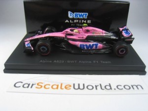 ALPINE A523 BWT ALPINE F1 TEAM 2023 PIERRE GASLY 1/64 SPARK