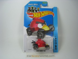 ANGRY BIRDS RED HW CITY 2014 HOTWHEELS