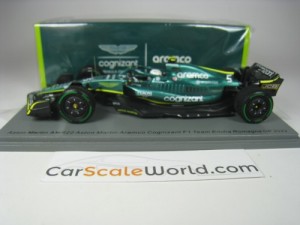 ASTON MARTIN AMR22 ASTON MARTIN ARAMCO COGNIZANT F1 TEAM EMILIA ROMAGNA 2022 VETTEL 1/43 SPARK