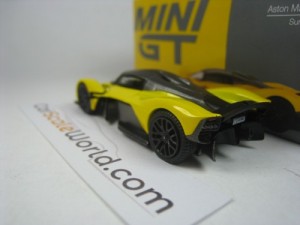 ASTON MARTIN VALKYRIE 2021 1/64 MINI GT (SUNBURST YELLOW)