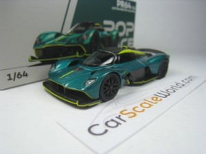 ASTON MARTIN VALKYRIE 2021 1/64 POP RACE (ASTON MARTIN RACING GREEN)