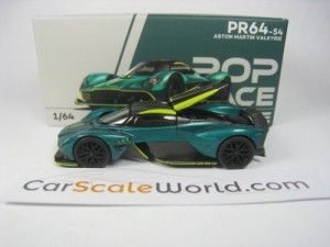 ASTON MARTIN VALKYRIE 2021 1/64 POP RACE (ASTON MARTIN RACING GREEN)