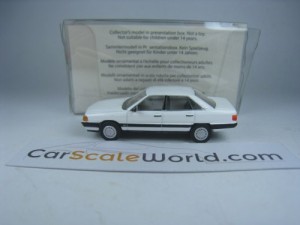 AUDI 100 (C3) 1982 1/87 PCX87 (WHITE)