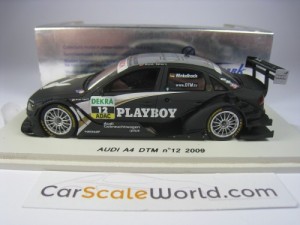 AUDI A4 DTM 2009 #12 M. WINKELHOCK PLAYBOY 1/43 SPARK