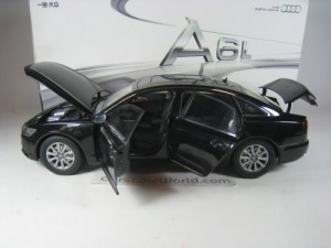 AUDI A6 L (C7) 1/18 PAUDI MODELS (BLACK)