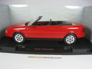 AUDI 80 CABRIOLET 1991 (B3) 1/18 MCG (RED)