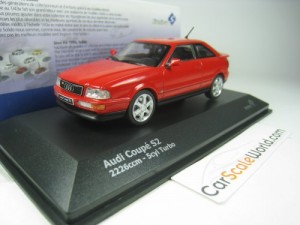 AUDI COUPE S2 1993 1/43 SOLIDO (LAZER RED)