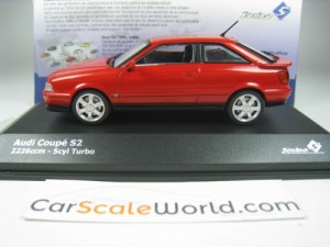 AUDI COUPE S2 1993 1/43 SOLIDO (LAZER RED)
