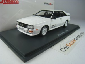 AUDI QUATTRO 1984 1/43 SCHUCO PRO R (WHITE)