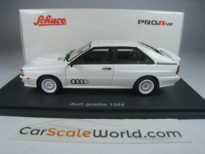 AUDI QUATTRO 1984 1/43 SCHUCO PRO R (WHITE)