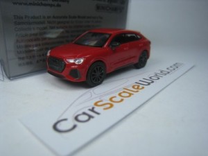 AUDI RSQ3 SPORTBACK 2019 1/87 MINICHAMPS (RED)