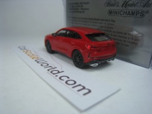 AUDI RSQ3 SPORTBACK 2019 1/87 MINICHAMPS (RED)