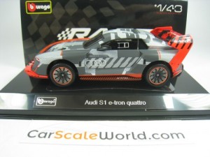 AUDI S1 E-TRON QUATTRO 1/43 BBURAGO RACE