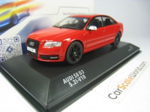 AUDI S8 (D3) 1/43 SOLIDO (RED)