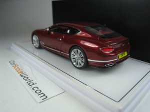 BENTLEY CONTINENTAL GT SPEED 2022 1/43 TSM MODEL (CANDY RED)
