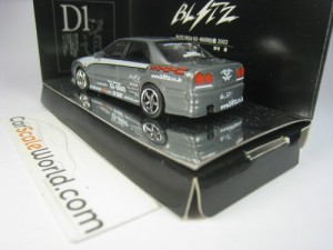 BLITZ NISSAN SKYLINE ER-34 2002 PROFESSIONAL DRIFT D1 GP SERIES KEN NOMURA 1/64 HOT WORKS RACING