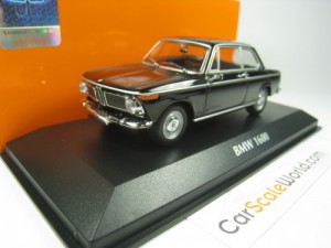 BMW 1600 1968 1/43 MAXICHAMPS (BLACK)