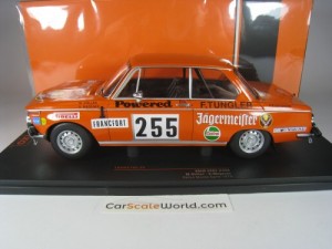 BMW 2002 #255 RALLY MONTE CARLO 1973 W. STILLER 1/18 IXO