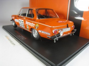 BMW 2002 #255 RALLY MONTE CARLO 1973 W. STILLER 1/18 IXO