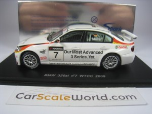 BMW 320Si #7 WTCC 2009 1/43 SPARK