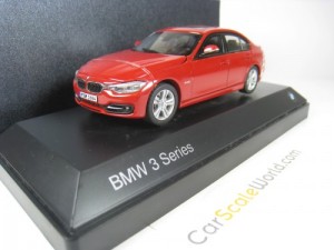 BMW 3 SERIES F30 1/43 PARAGON (MELBOURNE RED)