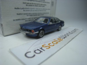 BMW 635 CSI 1/87 BREKINA (BLUE)
