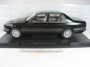 BMW 7 SERIES E32 - 750i 1992 1/18 MCG (BLACK)