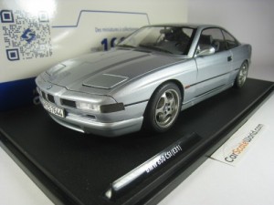 BMW 850 CSI (E31) - 8 SERIES 1992 1/18 SOLIDO (ARTIC SILVER)