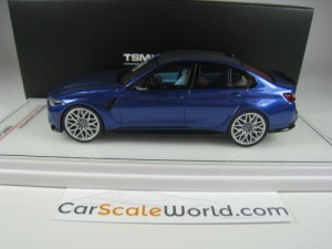 BMW M3 COMPETITION G80 2021 1/43 TSM MODEL (PORTIMAO BLUE)