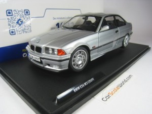 BMW M3 COUPE E36 1997 1/18 SOLIDO (ARTIC SILVER)