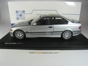 BMW M3 COUPE E36 1997 1/18 SOLIDO (ARTIC SILVER)