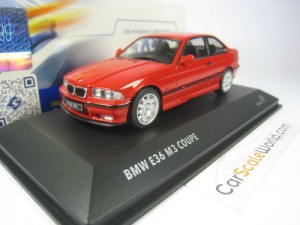 BMW M3 E36 COUPE 1999 1/43 SOLIDO (BRILLIANT RED)