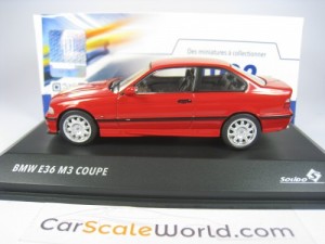 BMW M3 E36 COUPE 1999 1/43 SOLIDO (BRILLIANT RED)