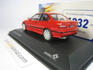 BMW M3 E36 COUPE 1999 1/43 SOLIDO (BRILLIANT RED)