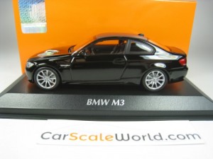 BMW M3 E92 2008 1/43 MAXICHAMPS (BLACK)