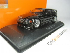 BMW M3 GTR E36 1993 1/43 MAXICHAMPS (BLACK)